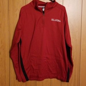 University of Oklahoma nike pull over